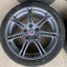JDM EP3 Type R Gunmetal Wheels with Tires 